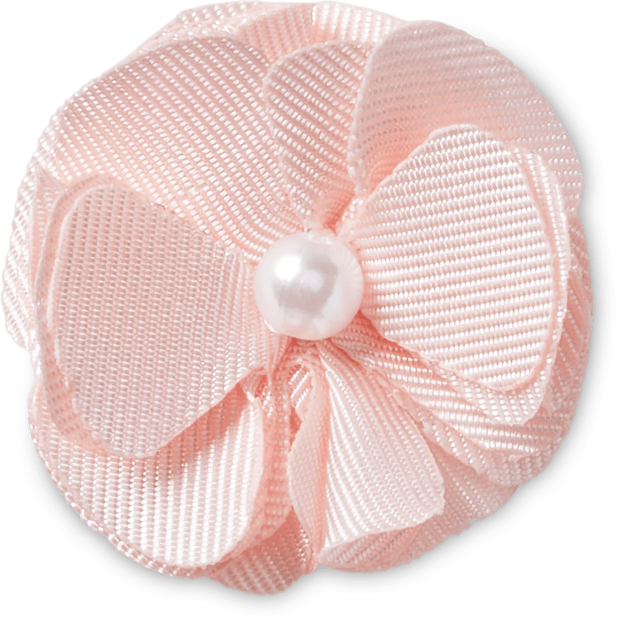  Cherry Blossom with Pearl - charm view - Jibbitz