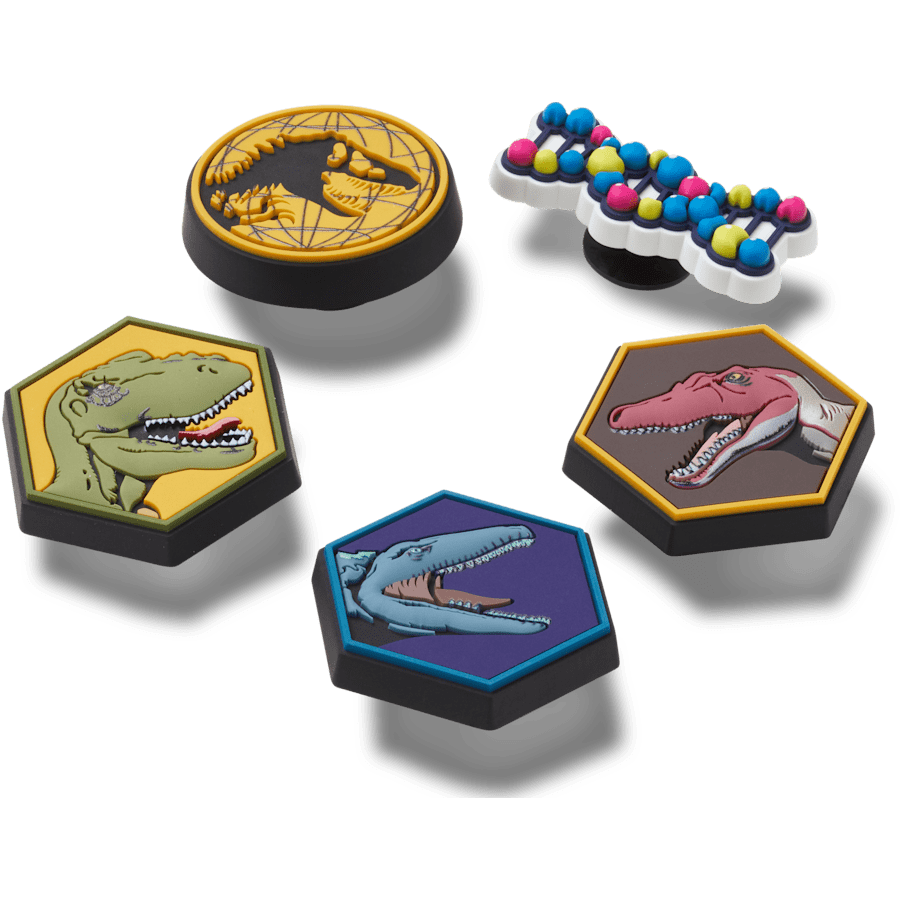  Jurassic Park 5 Pack - charms on shoes - Jibbitz