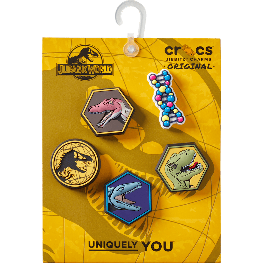  Jurassic Park 5 Pack - Custom Angle - Jibbitz