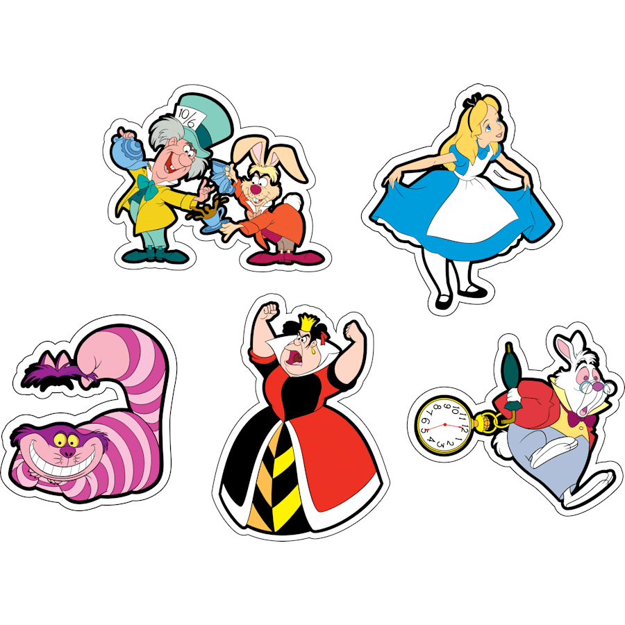 Disney Alice in Wonderland 5 Pack