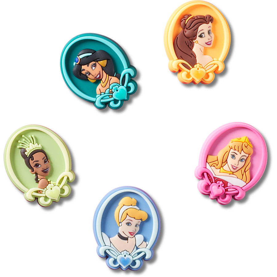  Disney Princess 5 Pack - charm view - Jibbitz