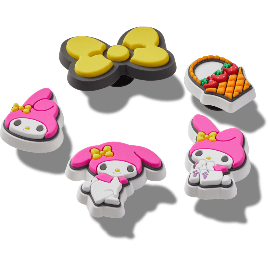  My Melody 5 Pack - charms on shoes - Jibbitz