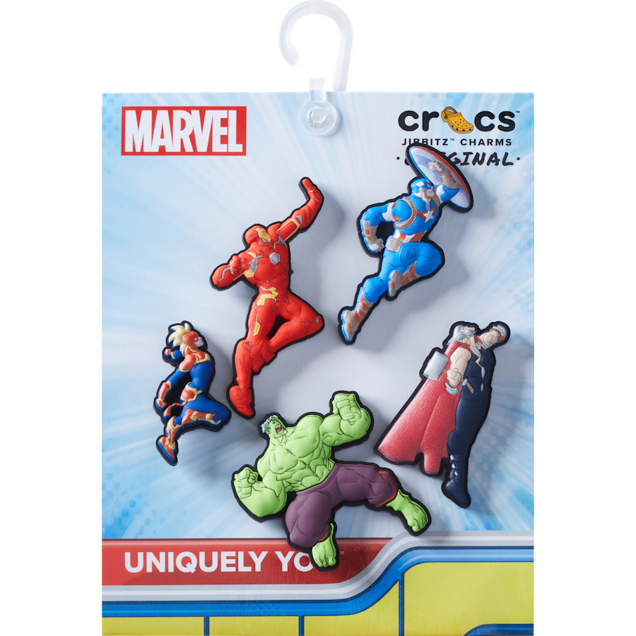  Avengers Heroes 5 Pack - Custom Angle - Jibbitz