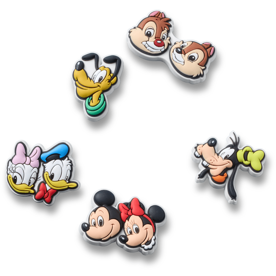  Mickey and Minnie Mouse Friends 5 Pack - charm view - Jibbitz