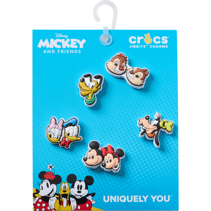  Mickey and Minnie Mouse Friends 5 Pack - Custom Angle - Jibbitz