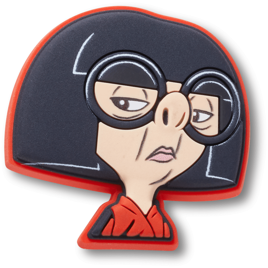  Pixar The Incredibles Edna Mode - charm view - Jibbitz