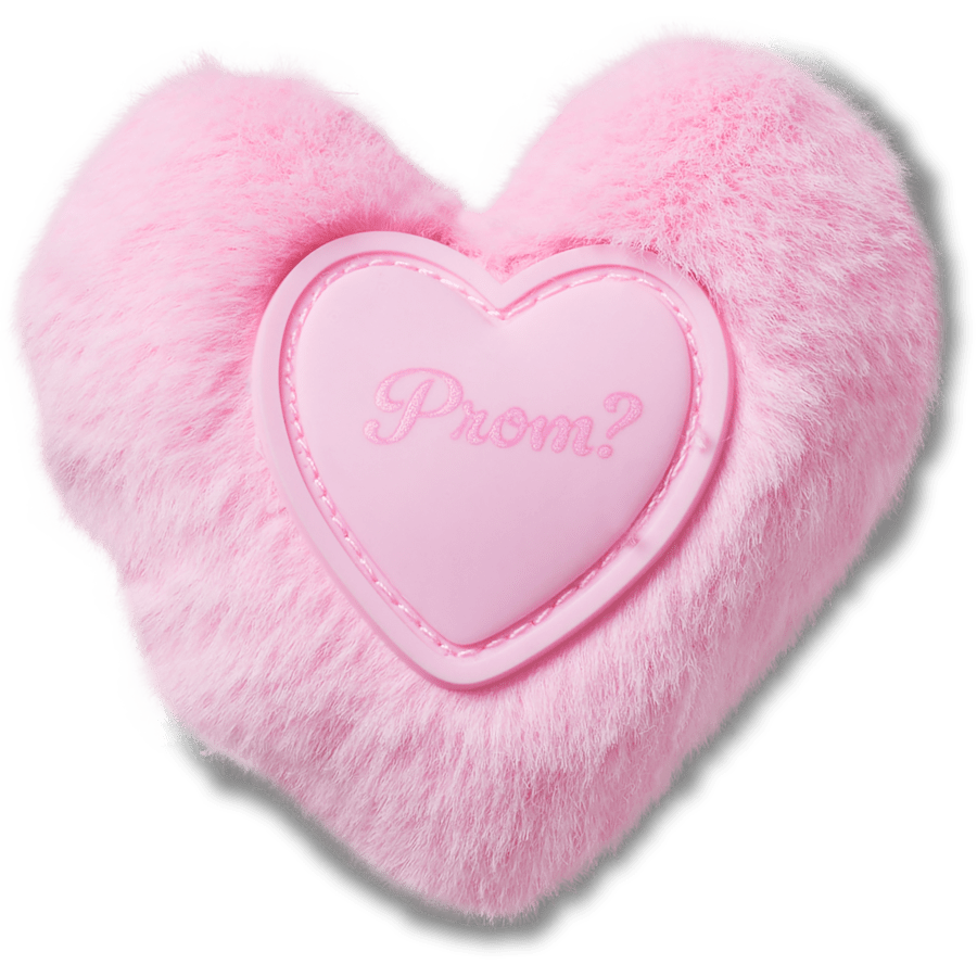  Prom Heart - charm view - Jibbitz