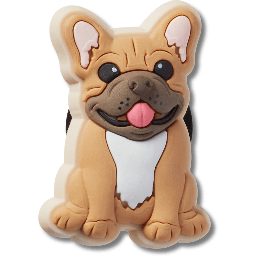  French Bull Dog Puppy - charm view - Jibbitz