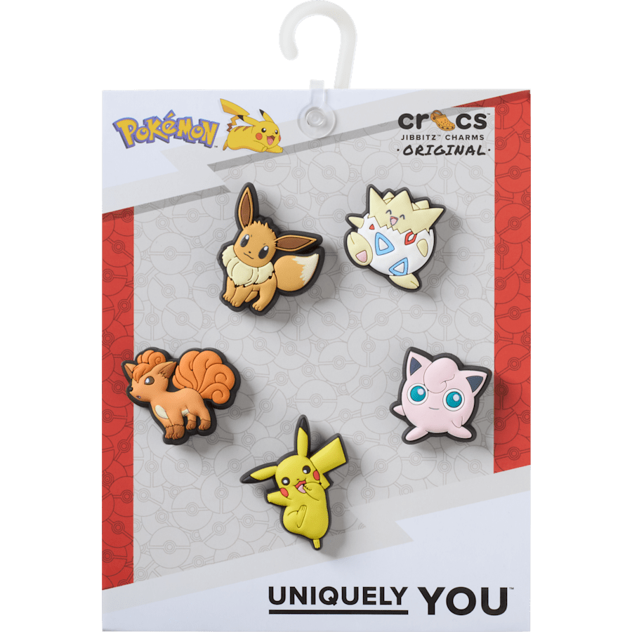  Pokémon Character 5 Pack - Custom Angle - Jibbitz