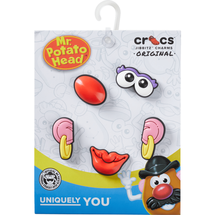 Mrs Potato Head 5 Pck - Custom Angle - Jibbitz