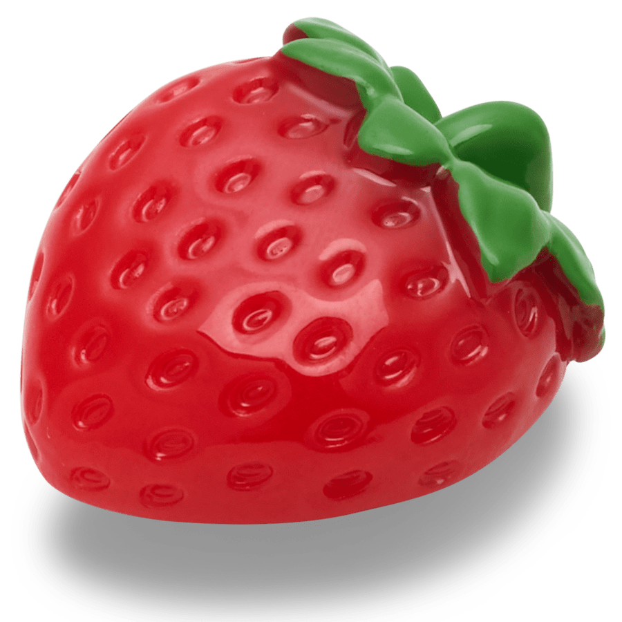 Shiny Strawberry - charms on shoes - Jibbitz