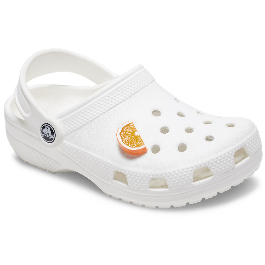  Shiny Orange Slice - Custom Angle - Jibbitz