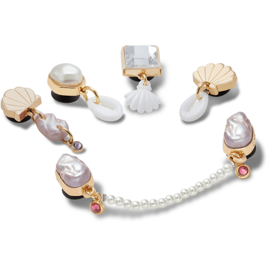  Elevated Pearl 5 Pack - charms on shoes - Jibbitz
