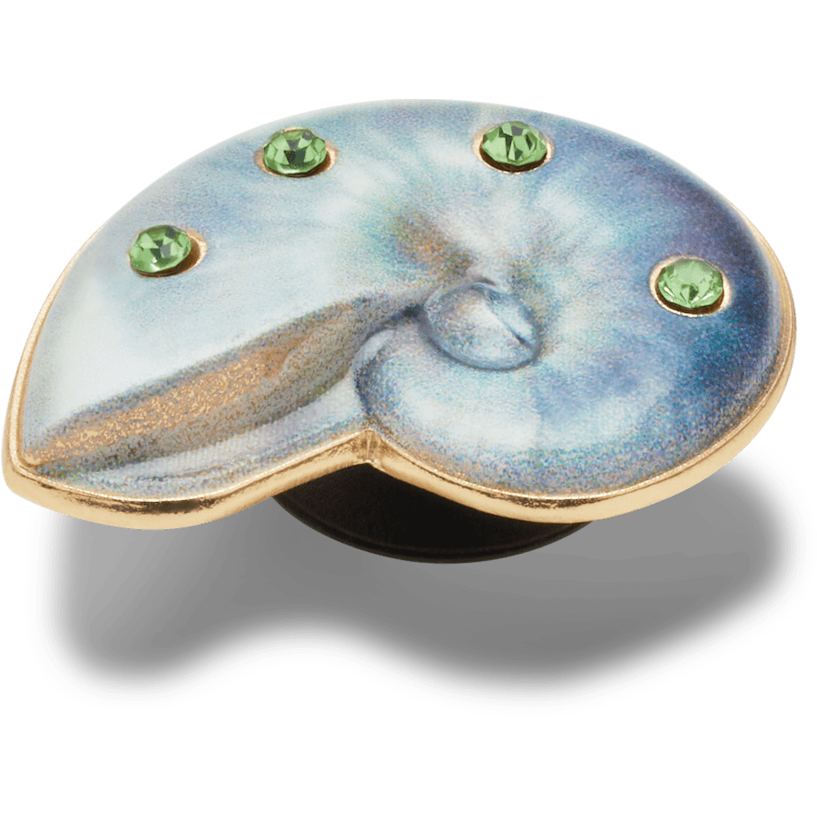  Light Swirl Shell - charms on shoes - Jibbitz