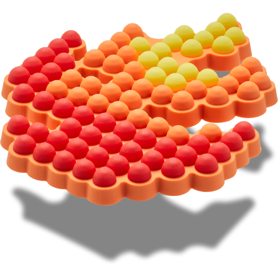  Beaded Flame - charms on shoes - Jibbitz
