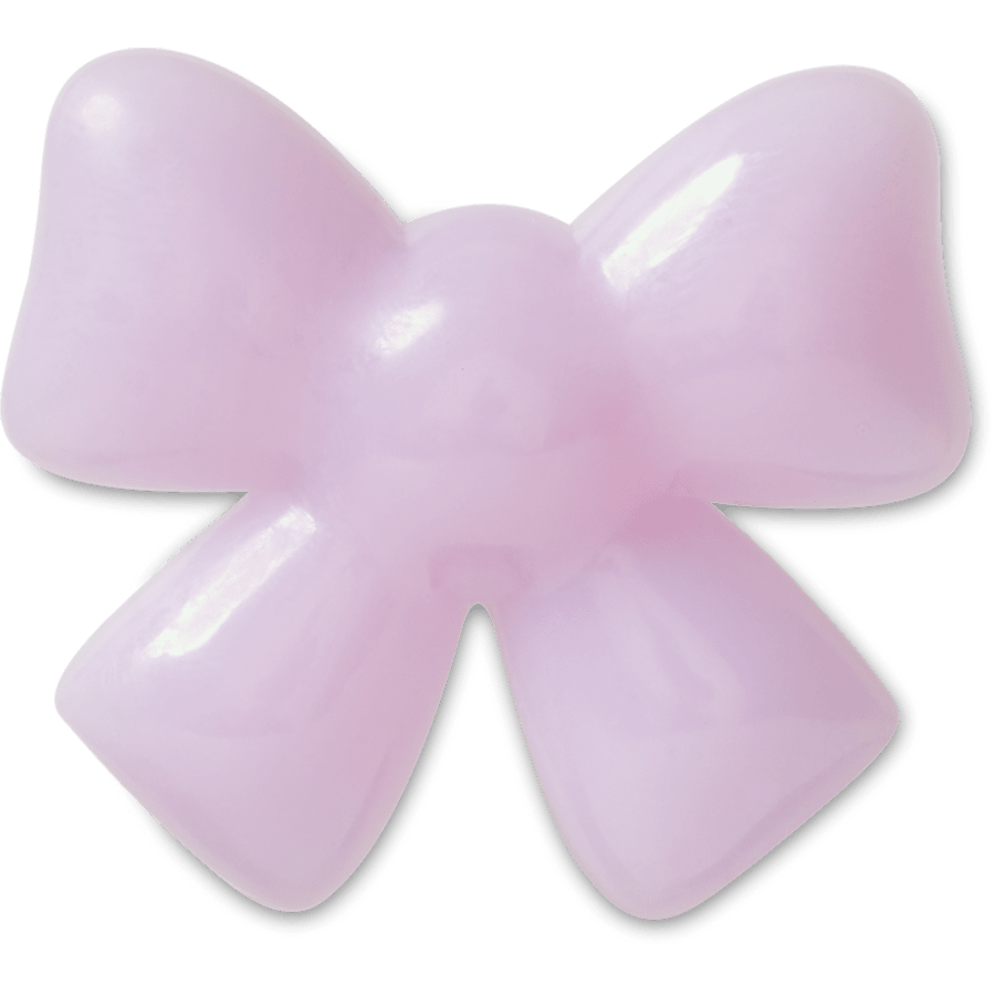  Pink Squishy Bow - charm view - Jibbitz