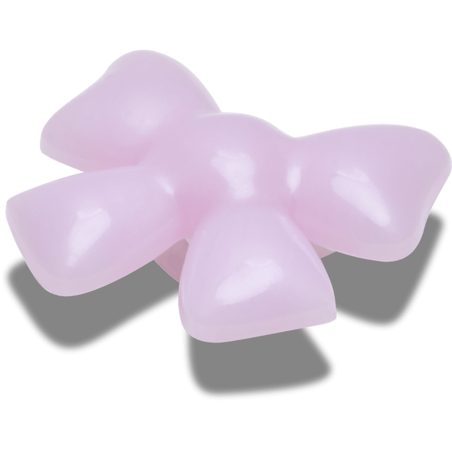  Pink Squishy Bow - charms on shoes - Jibbitz