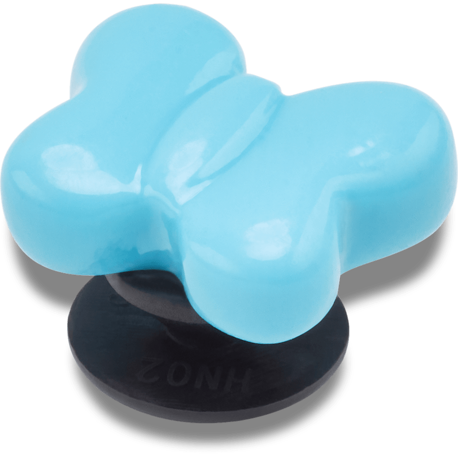  Tiny Blue Butterfly - charms on shoes - Jibbitz