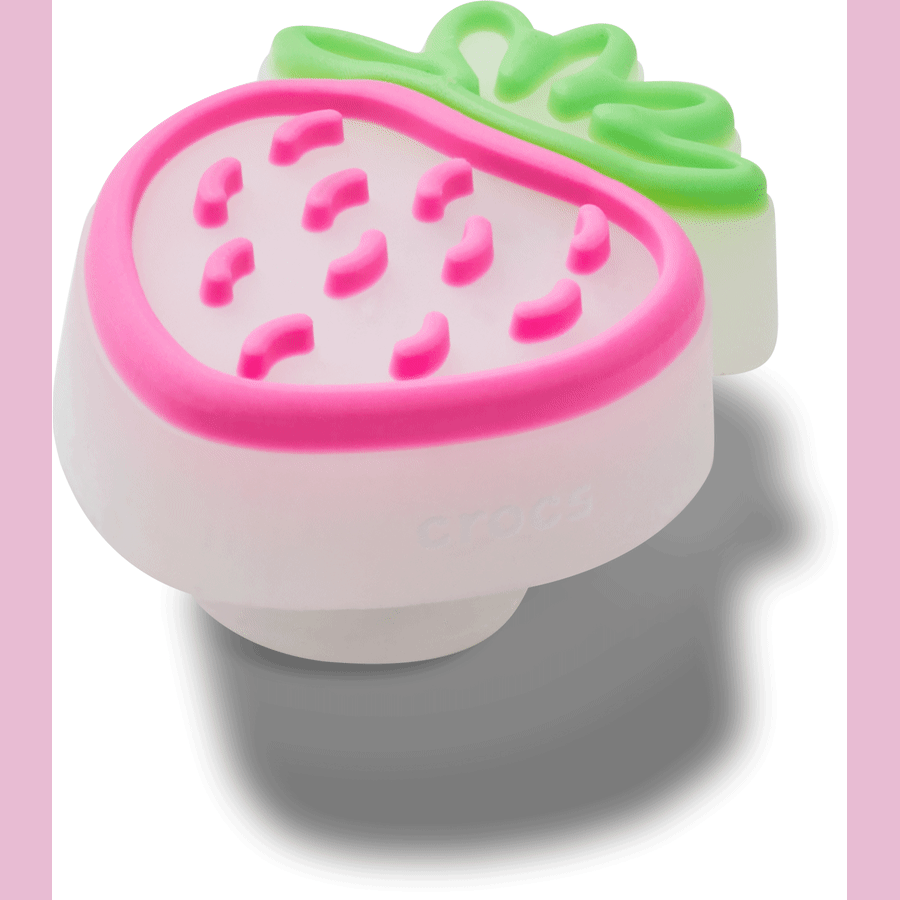  Lights Up Strawberry - charms on shoes - Jibbitz
