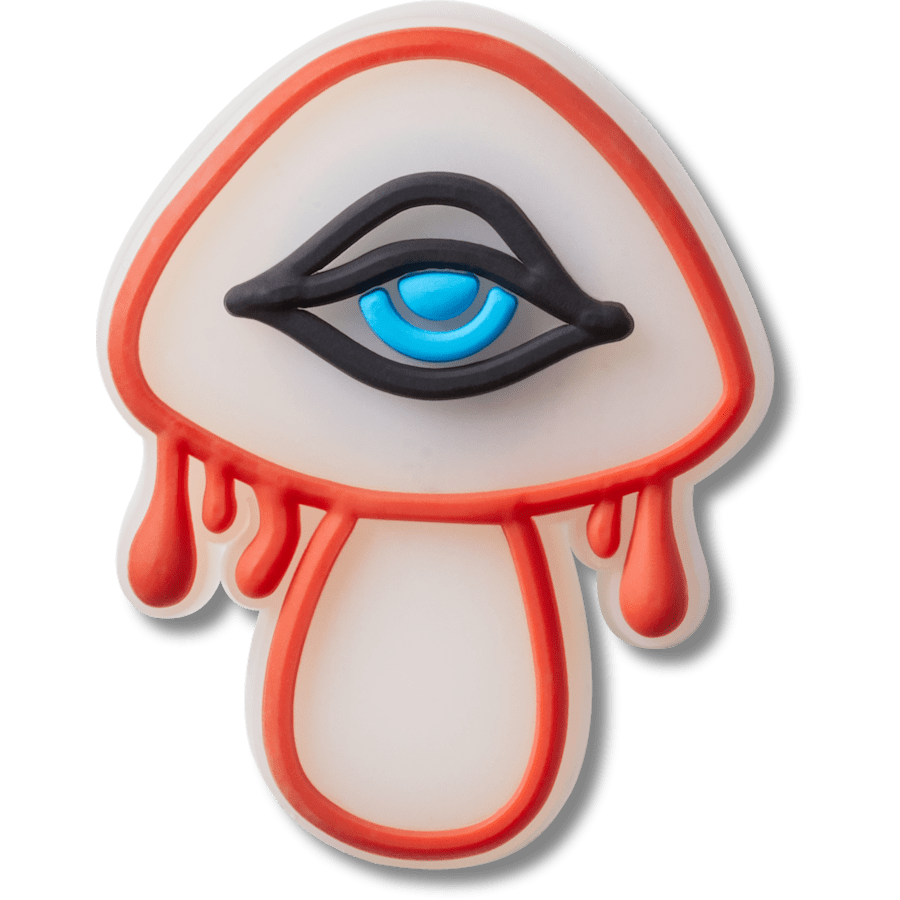  Lights Up Drippy Mushroom - charm view - Jibbitz