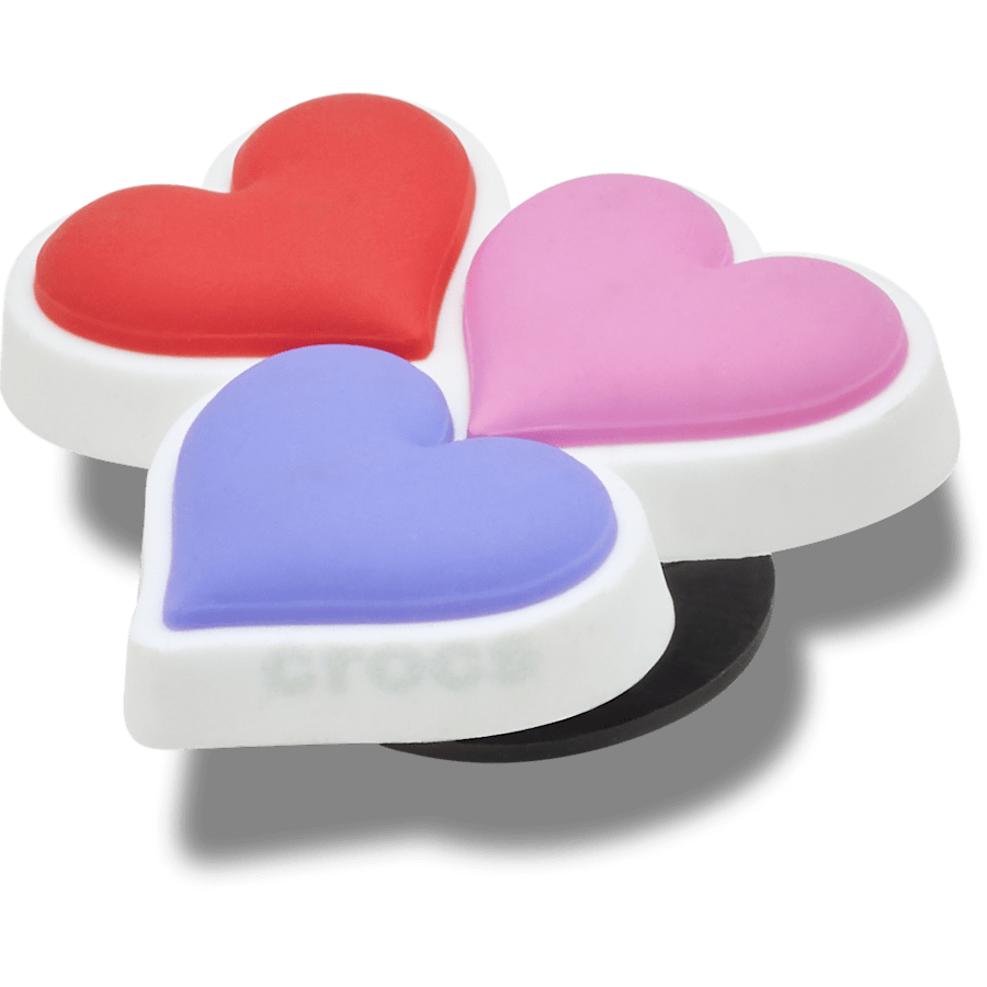 Pride Heart Trio - mukautettu kulma - Jibbitz Charms