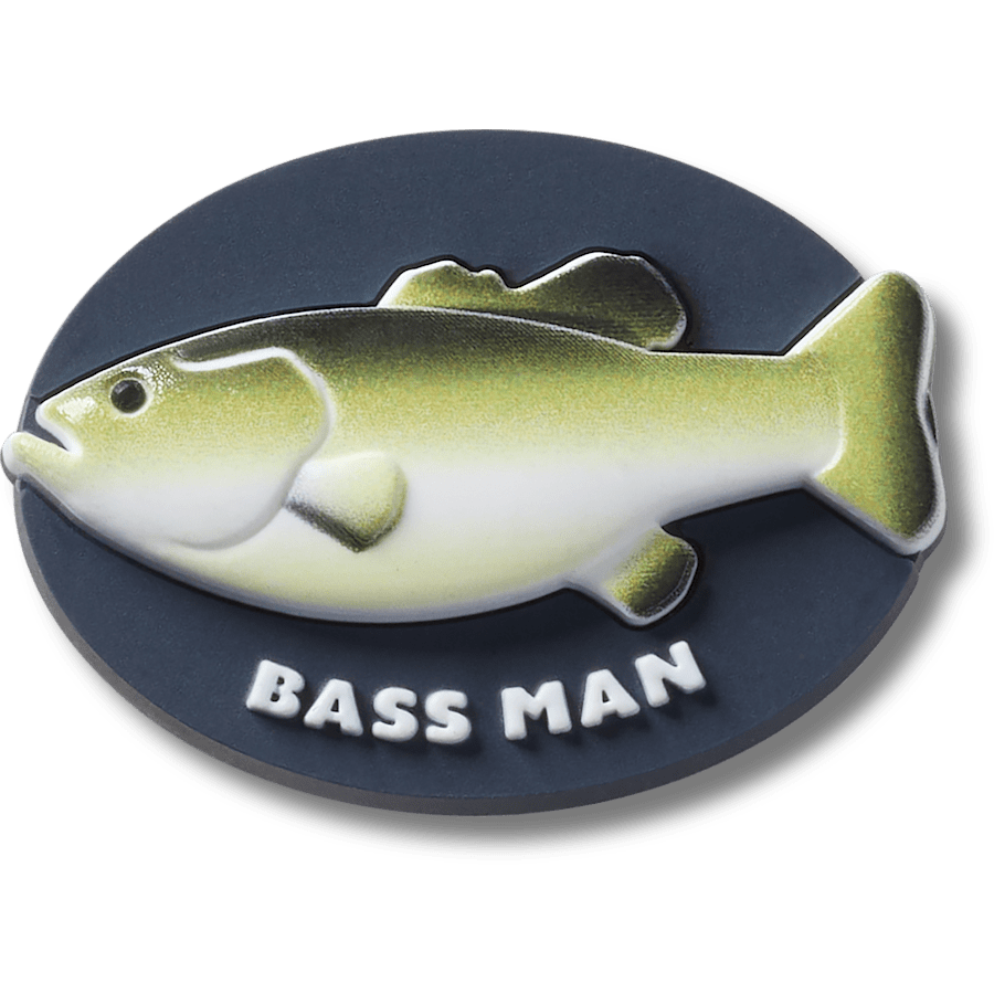  Big Mouth Bass Man - charm view - Jibbitz