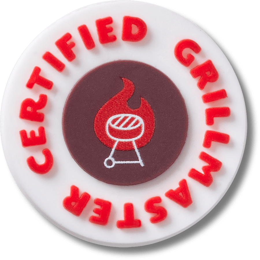  Certified Grill Master Badge - charm view - Jibbitz