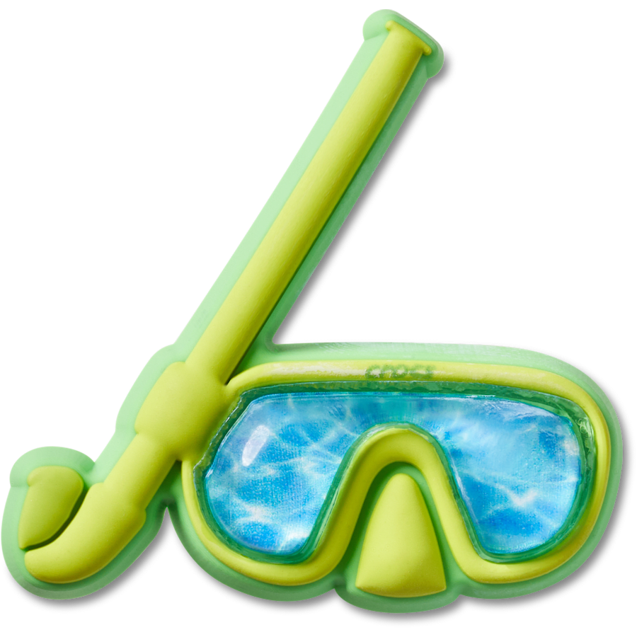  Squish Snorkel Mask - charm view - Jibbitz
