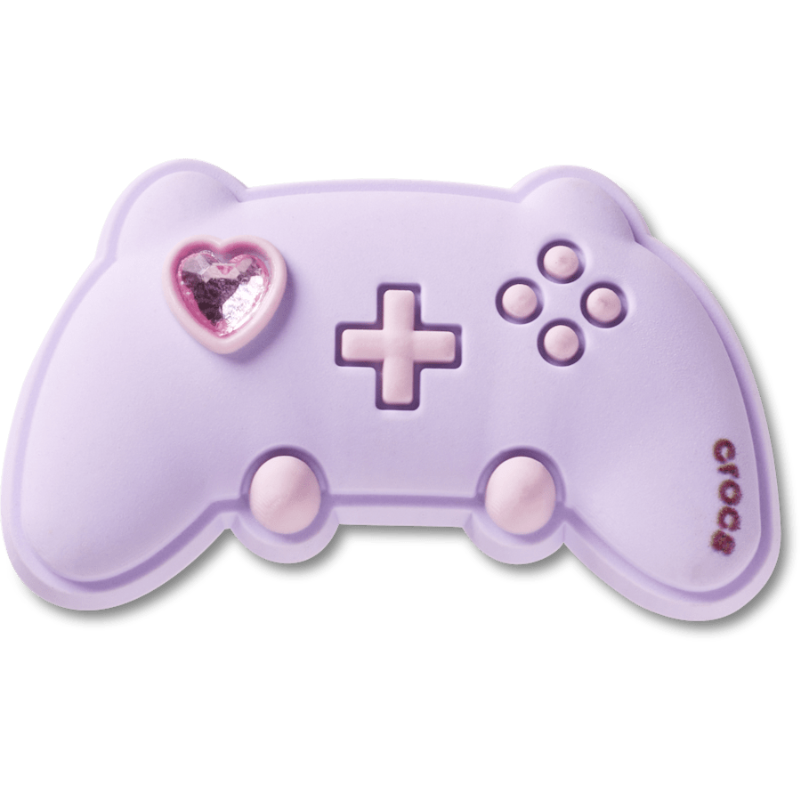  Purple Game Controller - charm view - Jibbitz