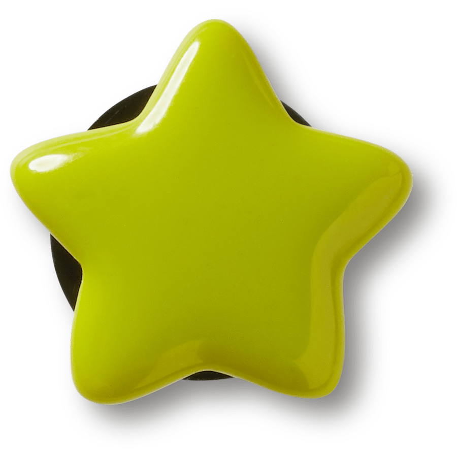  Tiny Green Star - charm view - Jibbitz
