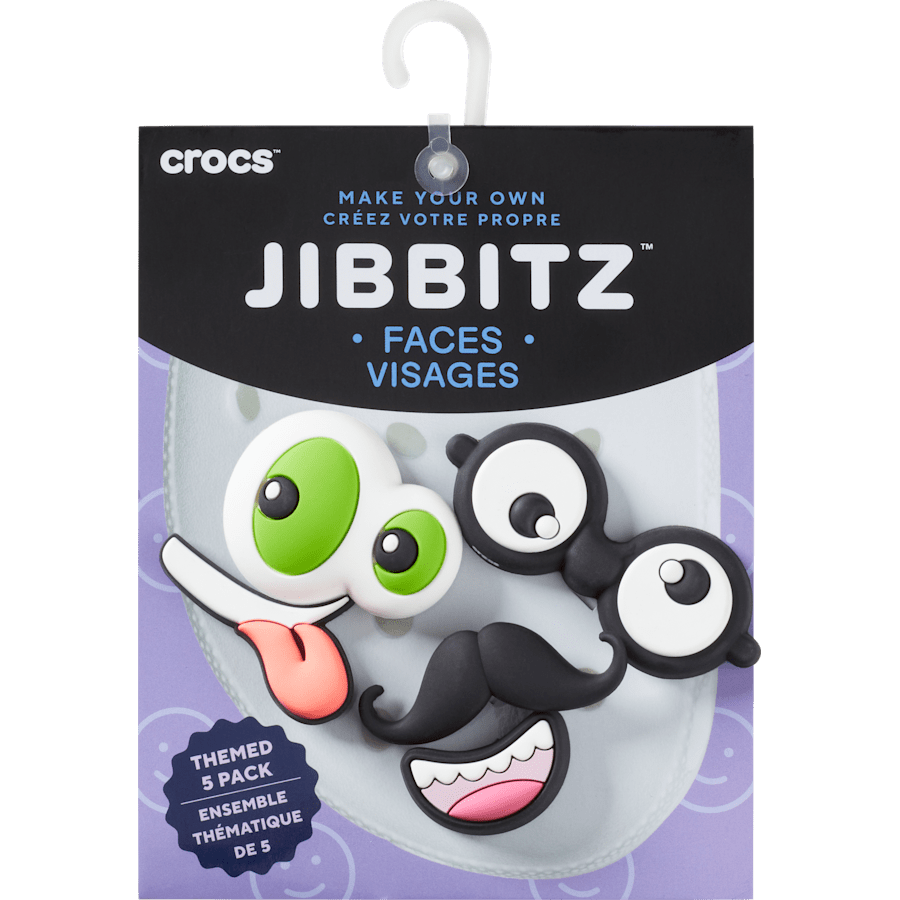  Make Your Own Faces 5 Pack - Custom Angle - Jibbitz