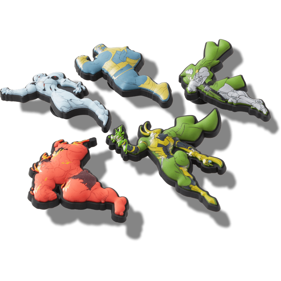 Avengers Villains 5Pck - mukautettu kulma - Jibbitz Charms