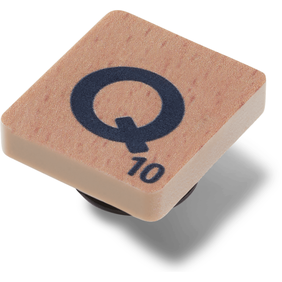 Scrabble Q - mukautettu kulma - Jibbitz Charms