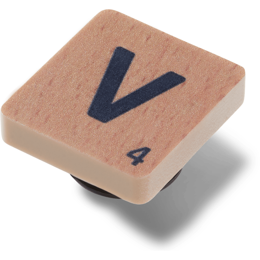 Scrabble V - Custom Angle - Jibbitz Charms