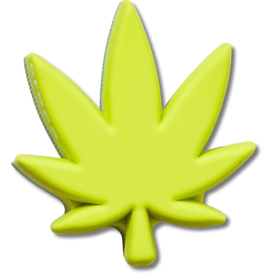  Stacked Hemp Leaf - charms on shoes - Jibbitz