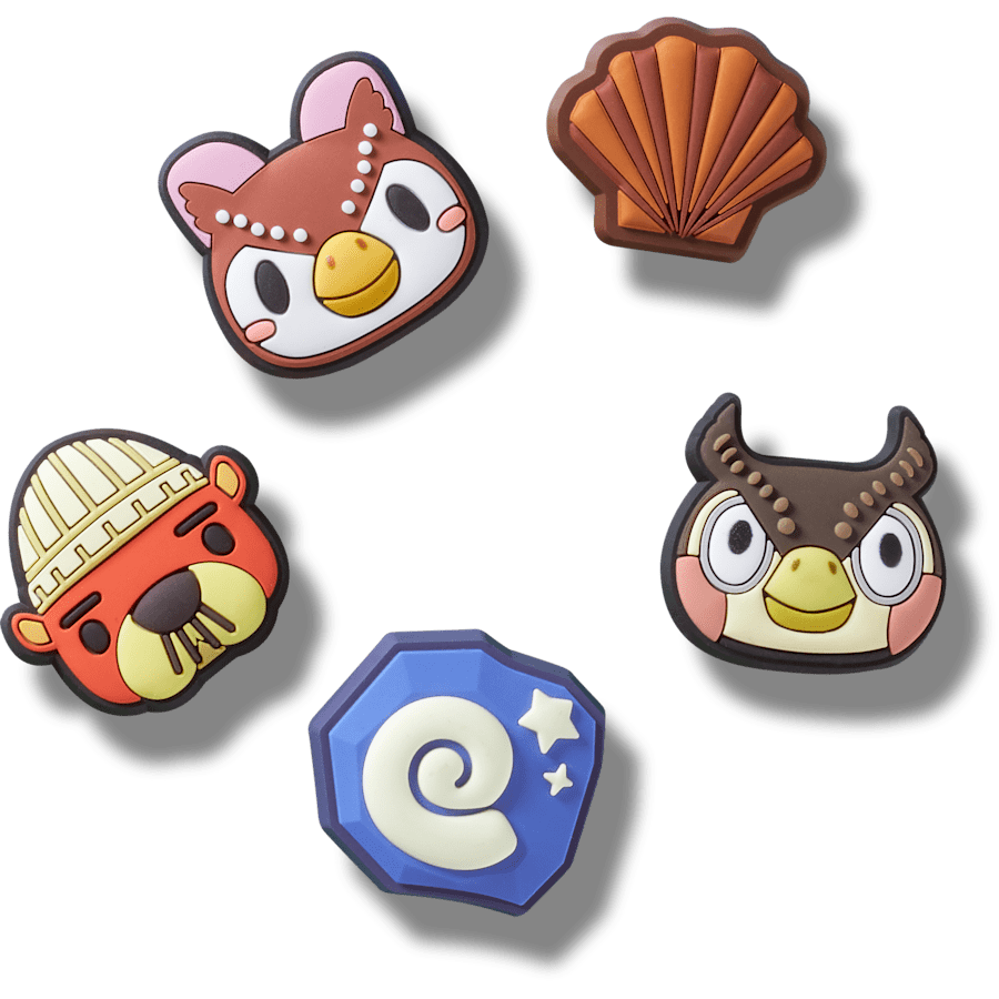 Animal Crossing Collector 5 Pack - Charm view - Jibbitz Charms