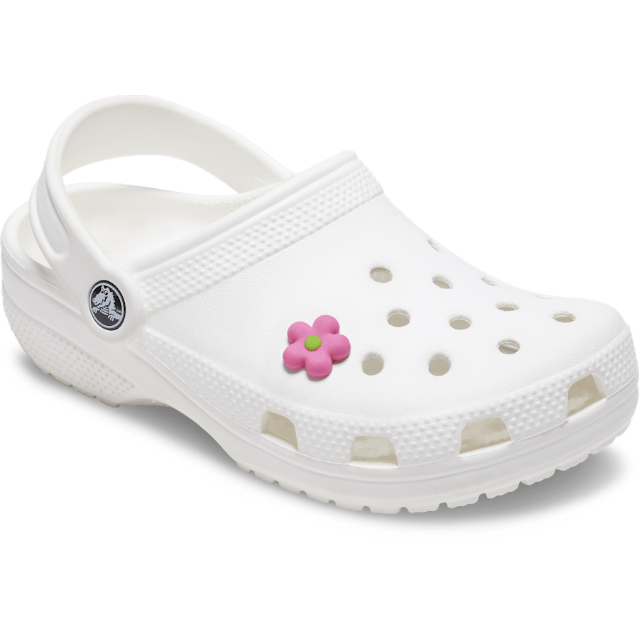  Retro Pink Flower - Custom Angle - Jibbitz