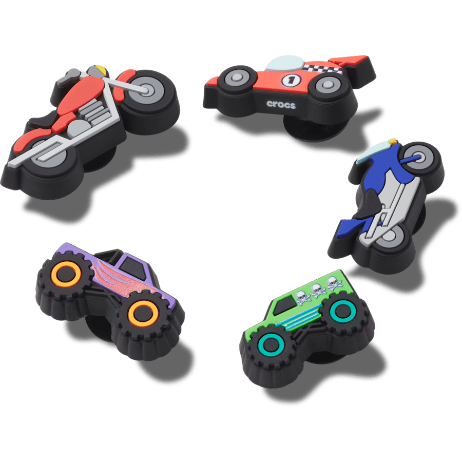 Weekend Vehicles 5 Pack - Custom Angle - Jibbitz Charms