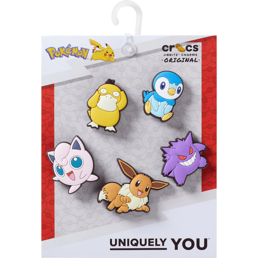  Pokémon Assorted 5 Pack - Custom Angle - Jibbitz