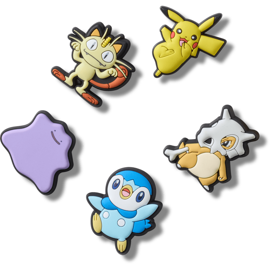  Pokémon Variety 5 Pack - charm view - Jibbitz