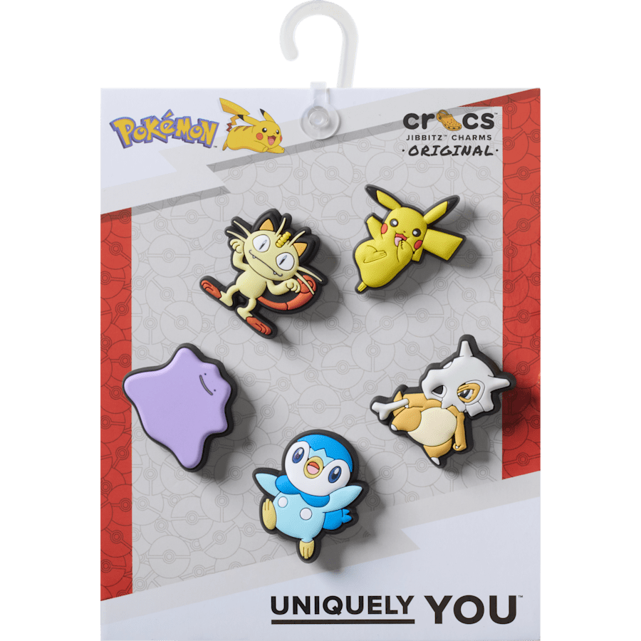  Pokémon Variety 5 Pack - Custom Angle - Jibbitz