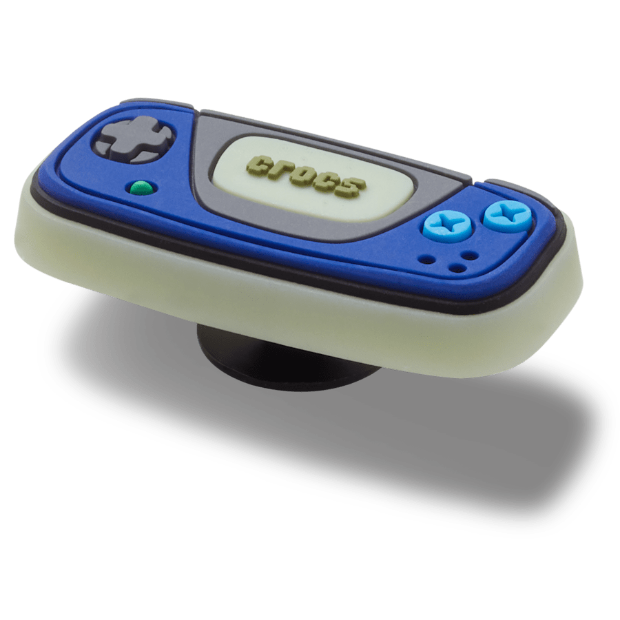  Blue Rectangle Game - charms on shoes - Jibbitz