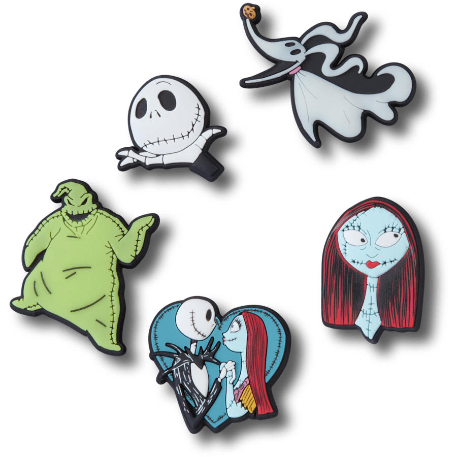 Lot de 5 pièces L’Étrange Noël de monsieur Jack - vue accessoire - Jibbitz Charms