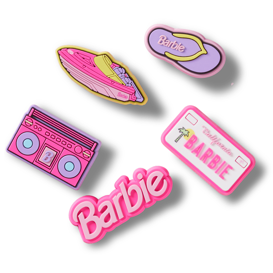  Barbie Retro 5 Pack - charm view - Jibbitz