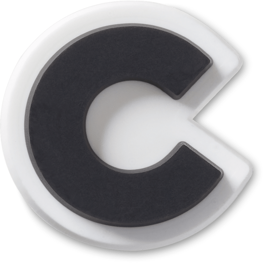 Bold Uppercase Letter C