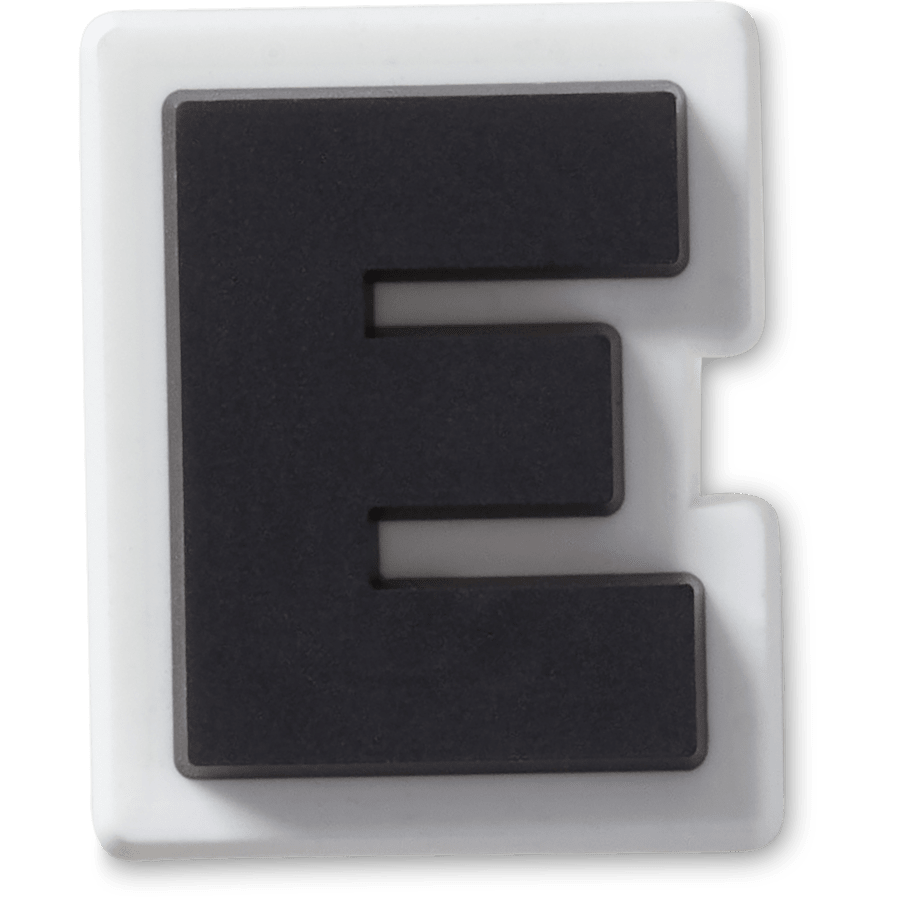 Bold Uppercase Letter E