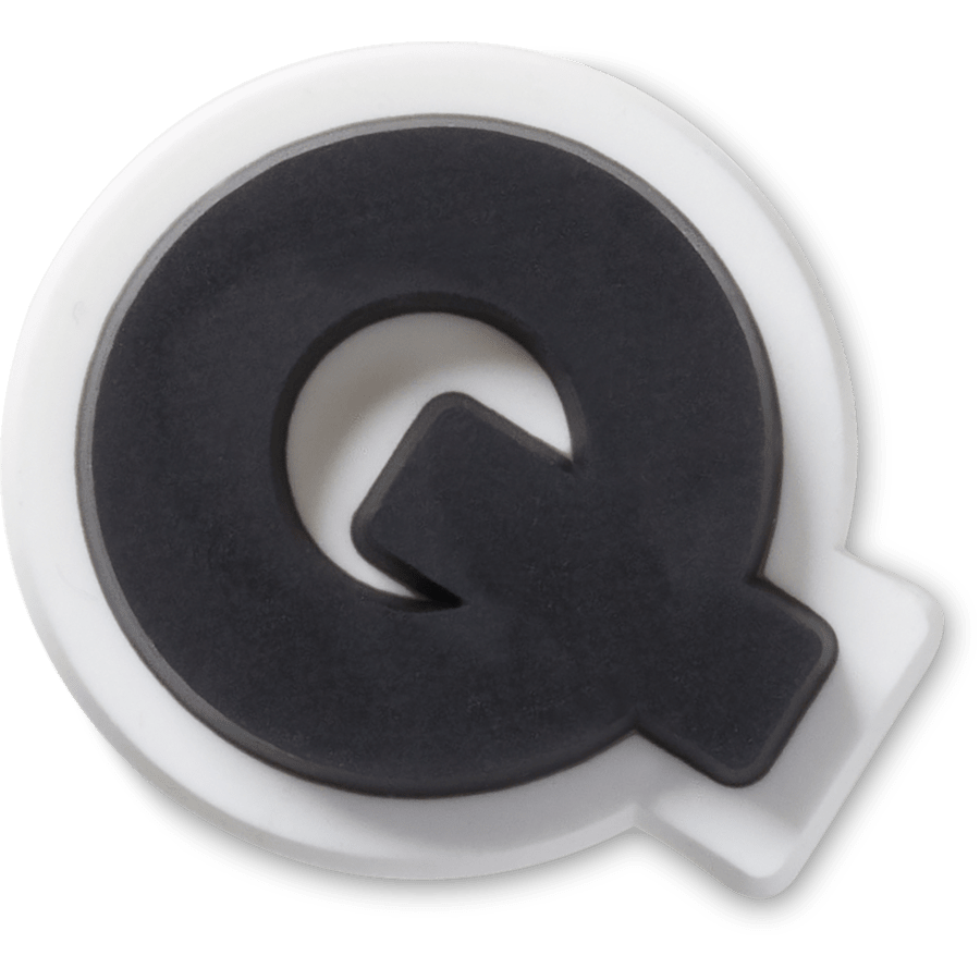 Bold Uppercase Letter Q - vue accessoire - Jibbitz Charms