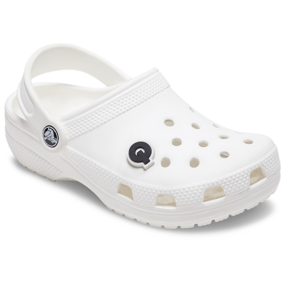 Bold Uppercase Letter Q - charm-on-shoes - Jibbitz Charms
