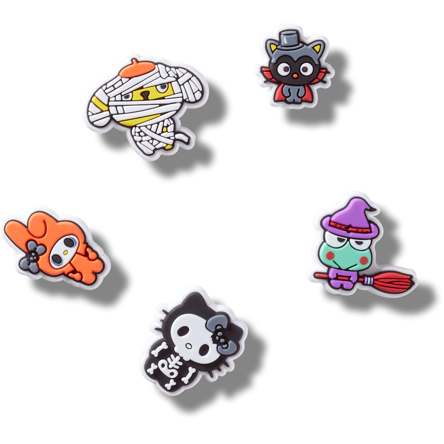 HKF Halloween 5 Pack - vue accessoire - Jibbitz Charms