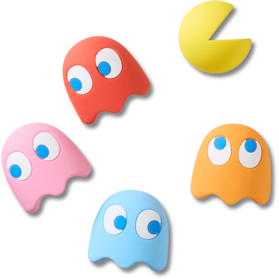 PacmanII5PK - lisävarustenäkymä - Jibbitz Charms
